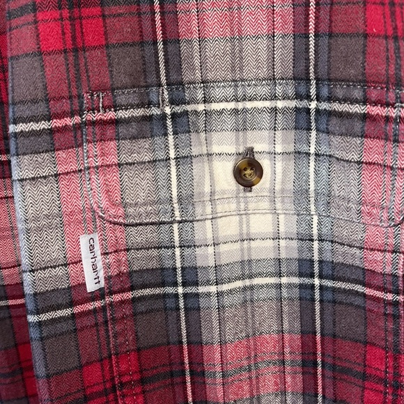 Mens Carhartt button down size Large EUC - Picture 3 of 4